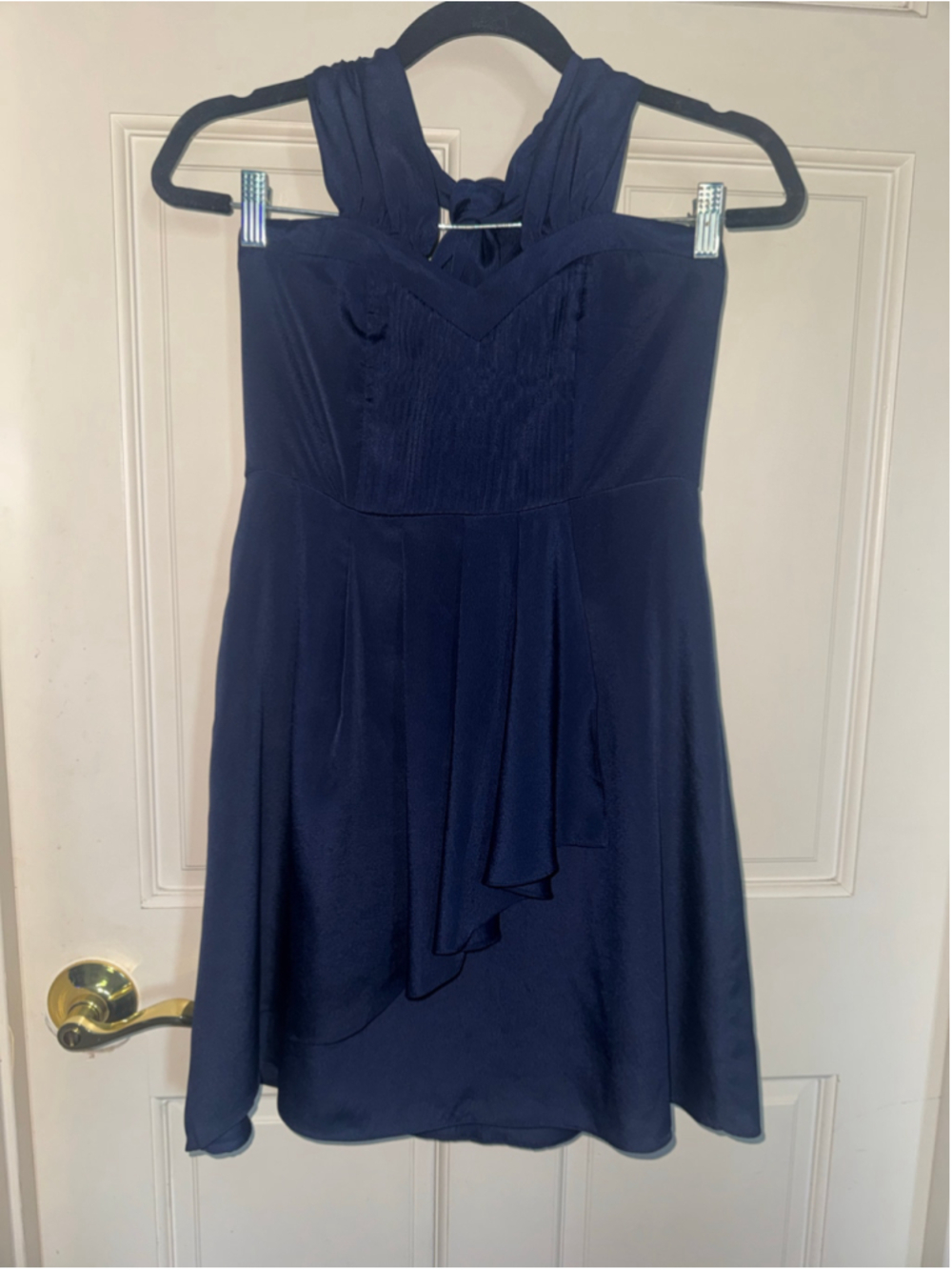 Women's Luce Navy Mini Dress Size M